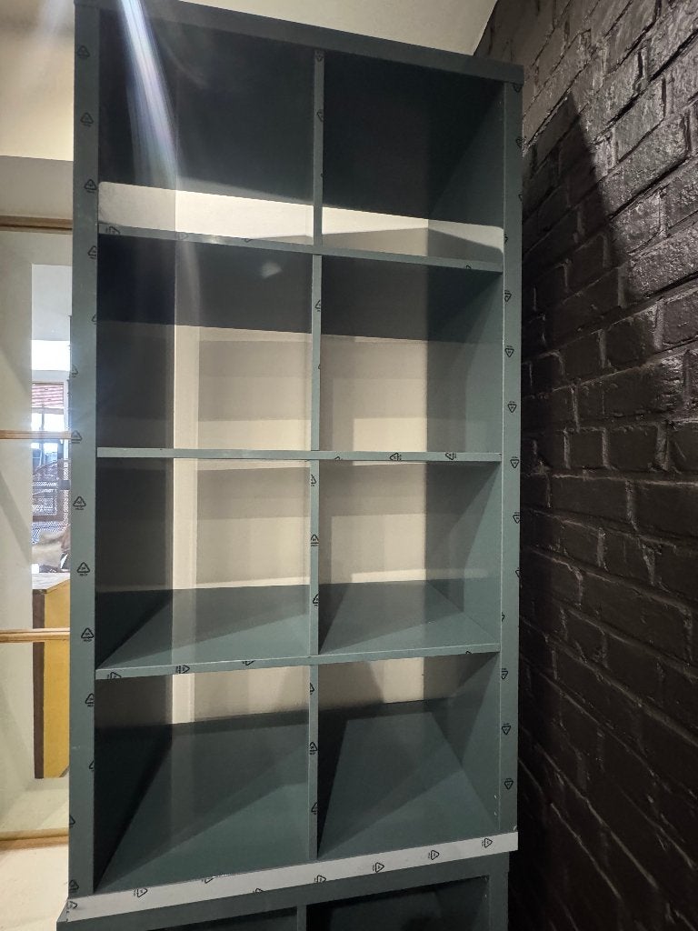 2 étagères IKEA KALLAX brillant gris-turquoise, Maison & Meubles, Enlèvement, Comme neuf