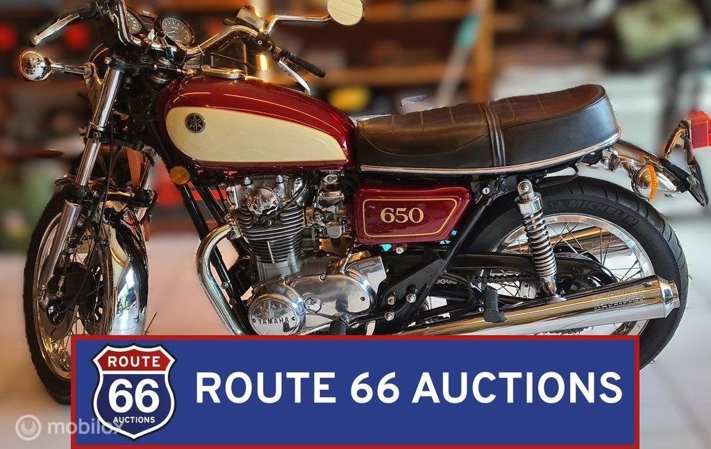 Yamaha XS650 | 1977 | Route 66 Auctions, Motos, Occasion, Autre, Manuelle