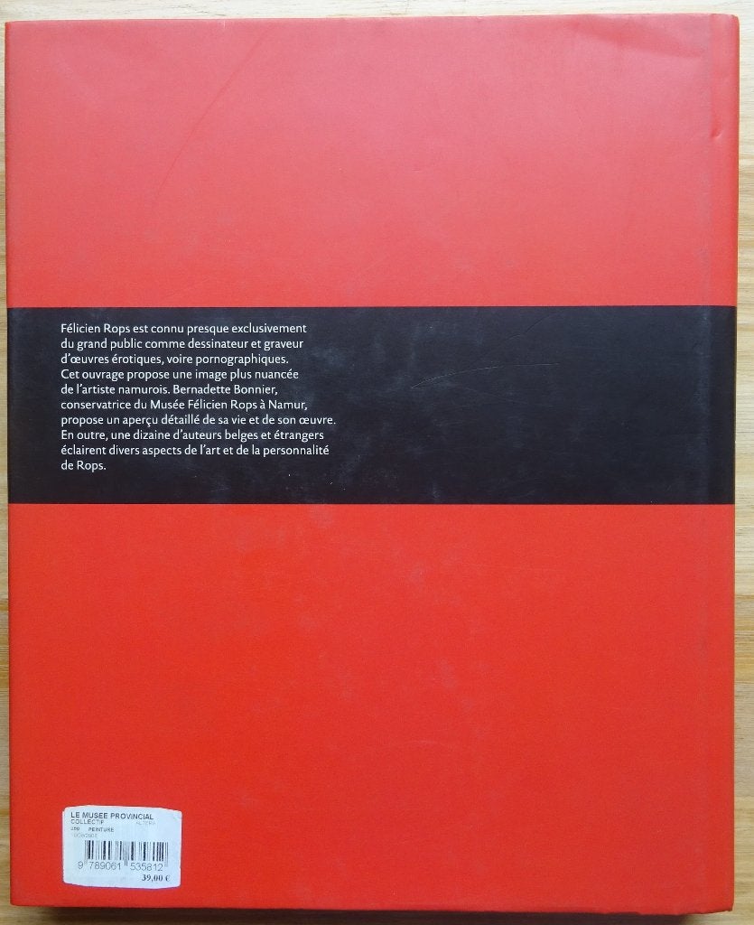 Le musée Félicien Rops à Namur, 2005, Fonds Mercator, Enlèvement ou Envoi, Comme neuf, Peinture et dessin