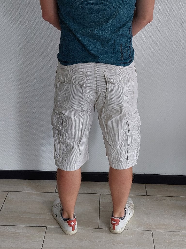 H&M korte broek maat 31, Maat 48/50 (M), Beige, Nieuw, Ophalen of Verzenden