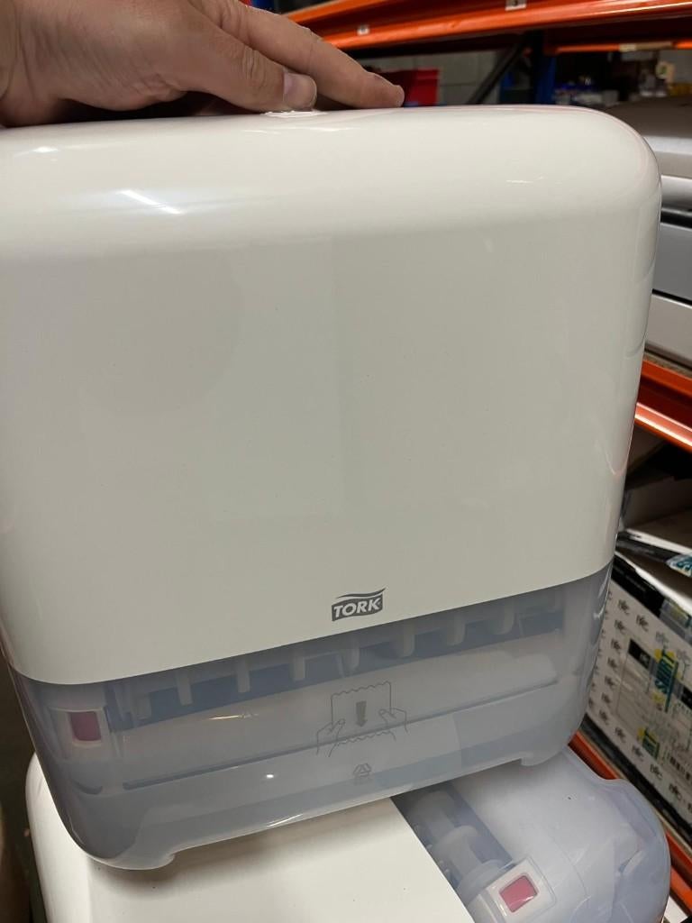 Tork Matic Handdoekrol Dispenser wit - 6 stuks, Ophalen, Gebruikt