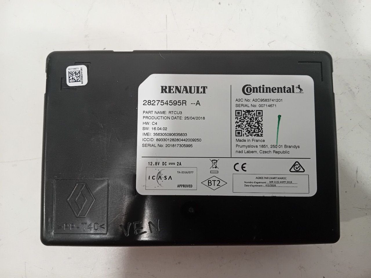 Computer navigatie Renault Captur, Onderdelen@venauto.nl, Van der Ven Autorecycling B.V., Ettenseweg 76, 4706 PB Roosendaal, The Netherlands