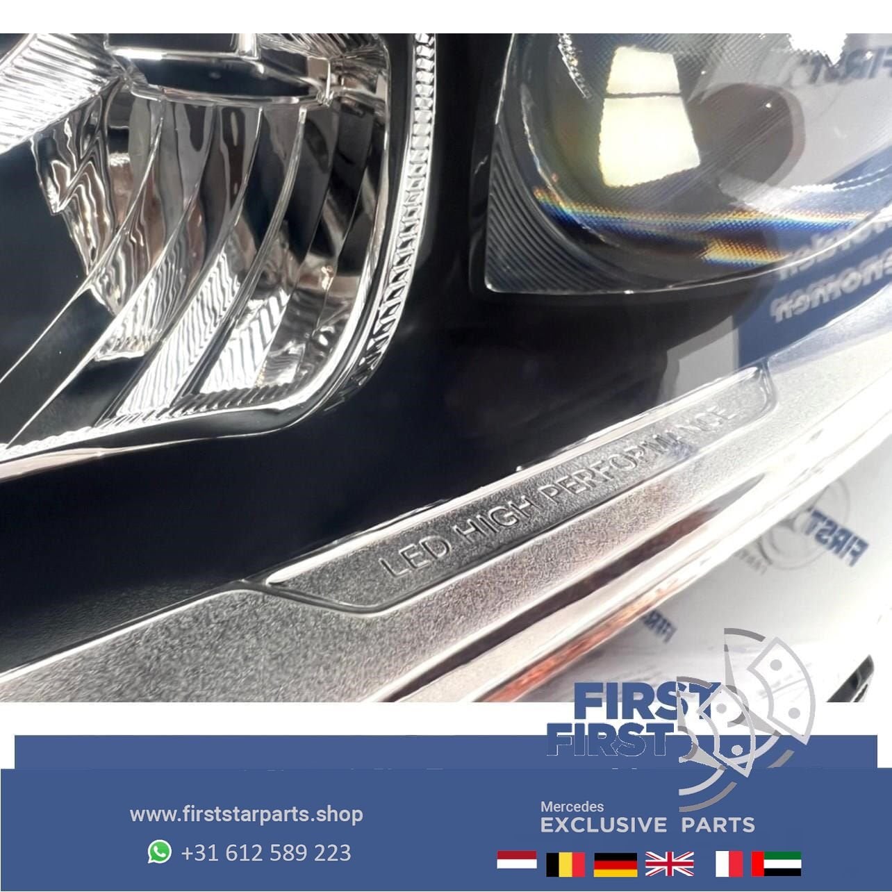 W156 X156 GLA FACELIFT LED KOPLAMP LINKS High Performance LI, Utilisé, -, -, Enlèvement ou Envoi