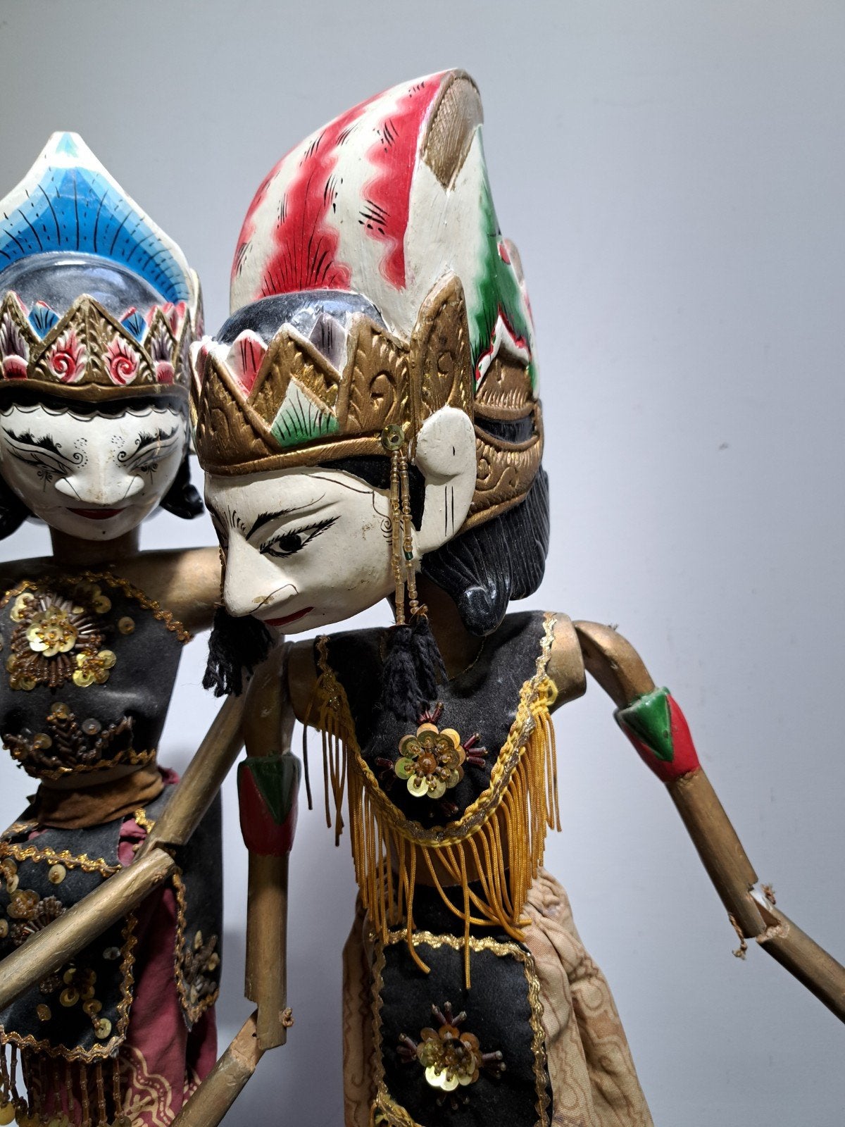 Indonesische Wayang Golek marjonetten poppen, Verzamelen, Ophalen