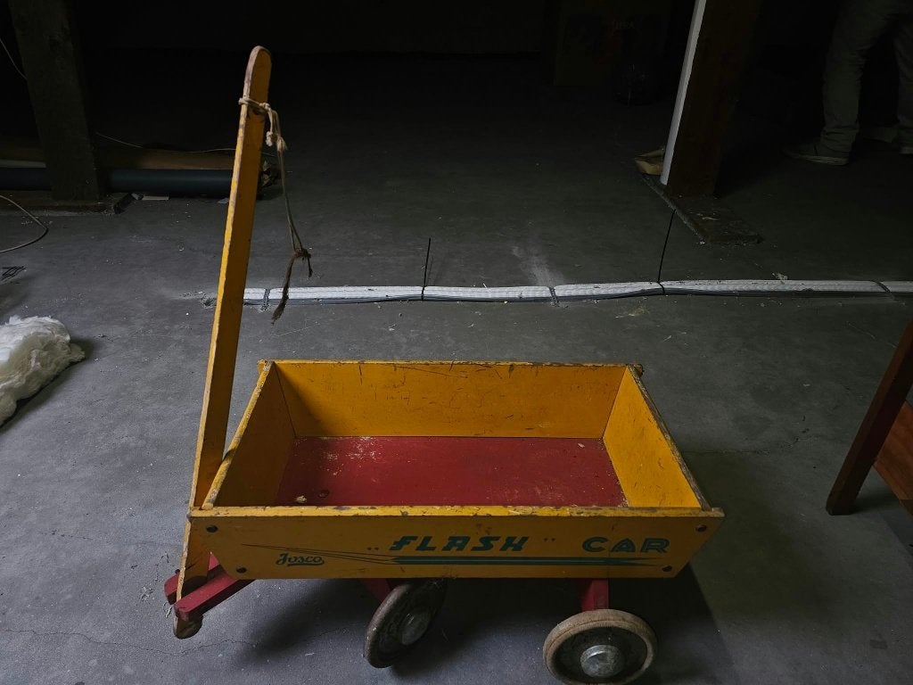 Oude Josco-trolley, Ophalen
