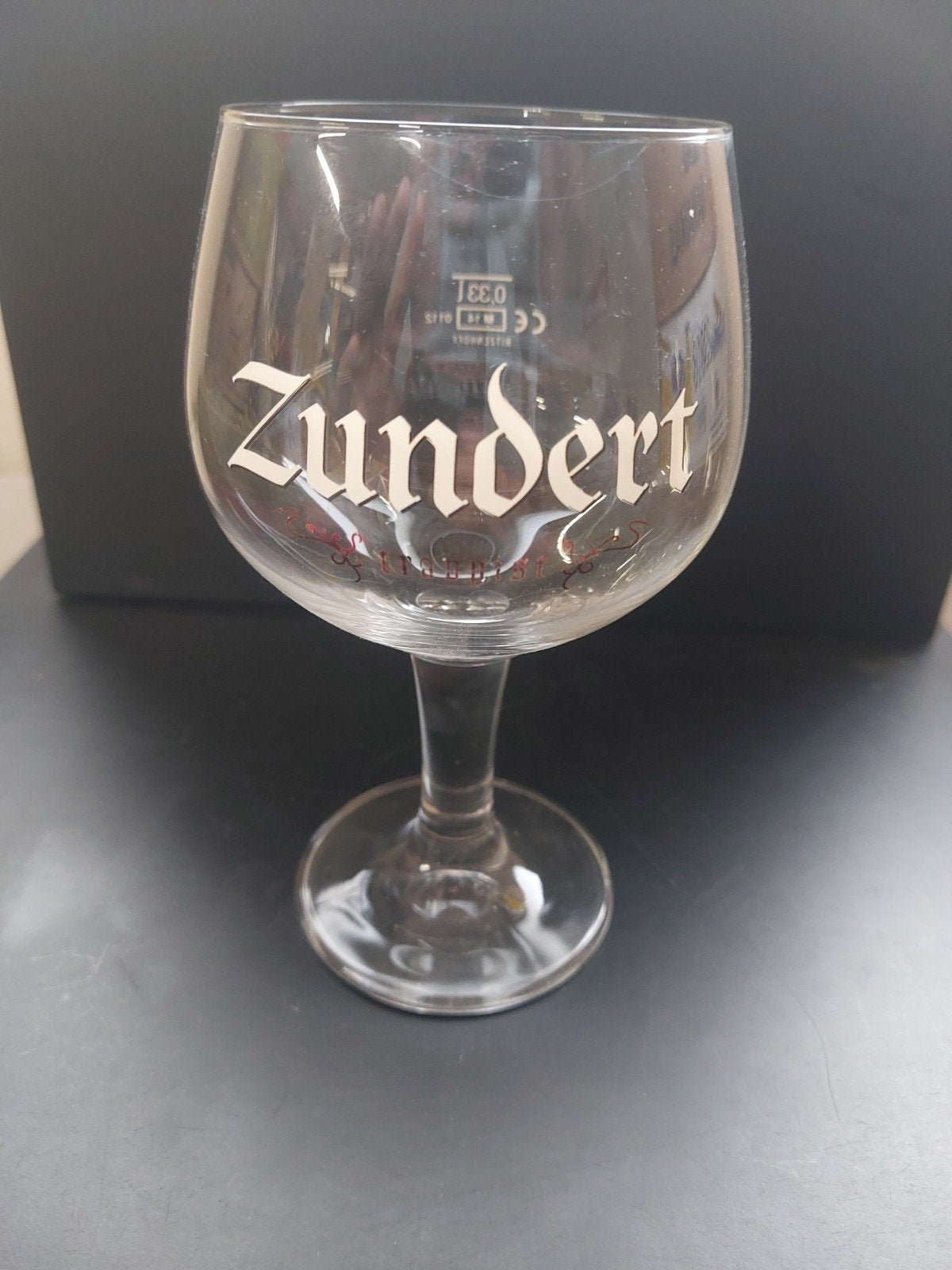 trappisten glas Zundert, Verzamelen, Glas en Drinkglazen, Ophalen of Verzenden, Nieuw, Bierglas