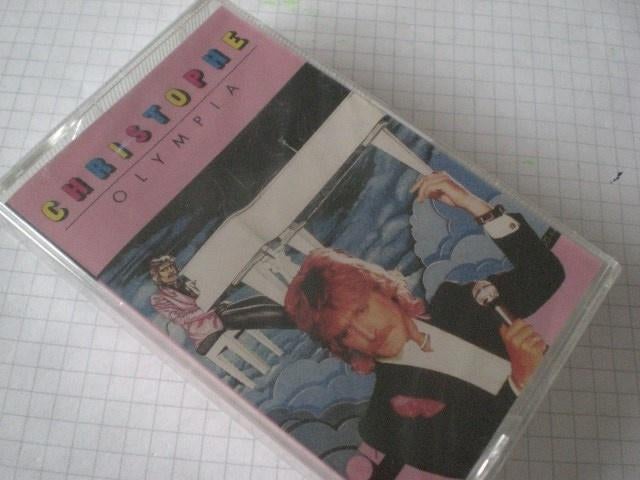 K7AUDIO: CHRISTOPHE Olympia, Cd's en Dvd's, Cassettebandjes, Verzenden, Overige genres, 1 bandje, Origineel