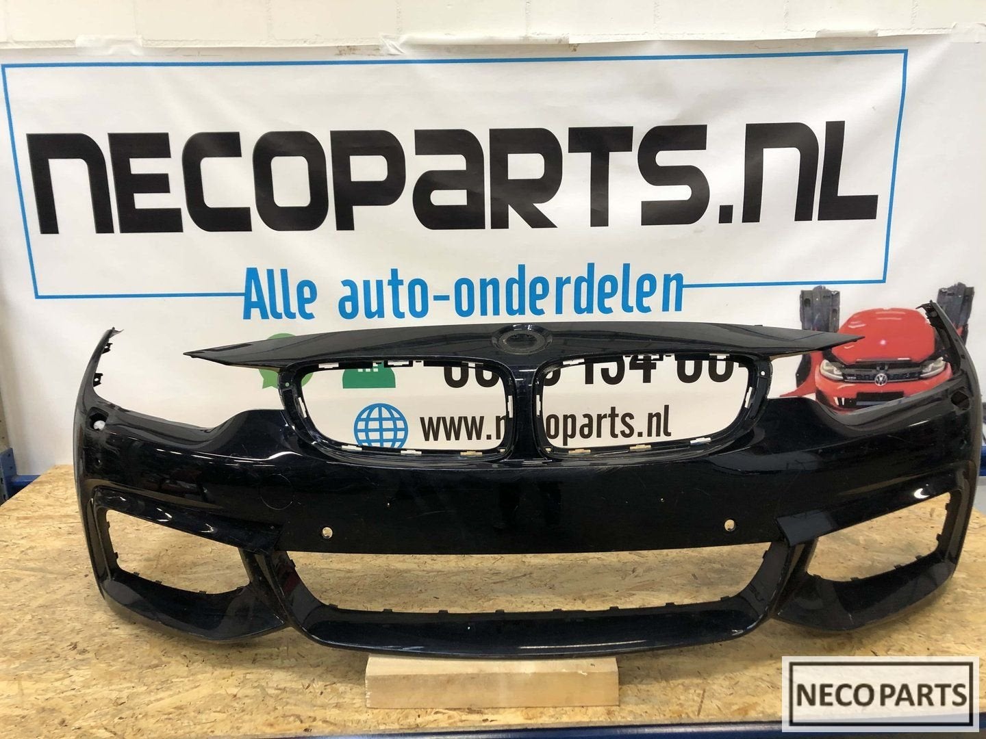 BMW 4 serie f32 f33 f36 m pakket voorbumper, Gebruikt, -, Voor, -