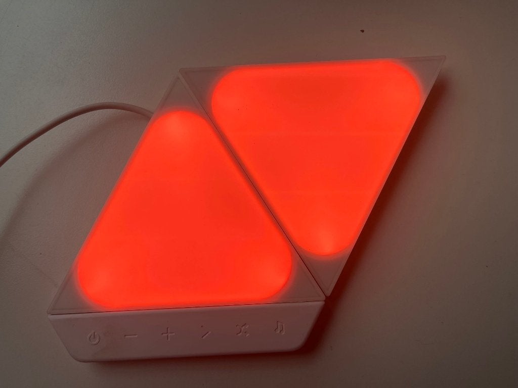 Mini-triangles Nanoleaf Shapes — 15 panneaux, Autres culots, Autres marques, Enlèvement ou Envoi, Dimmable