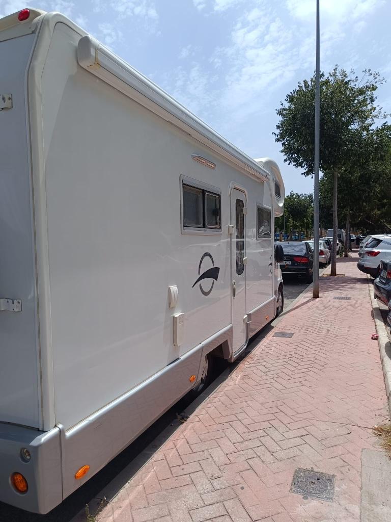 Mobilhome Fiat Ducato pegaso 707, Caravans en Kamperen, Mobilhomes, Alkoof, Fiat, Alarme, Vloeistofverwarming