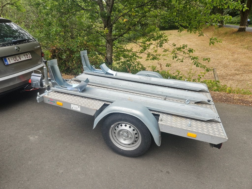 STEMA MT 0850  geremde motoraanhanger 850kg, Ophalen, Gebruikt