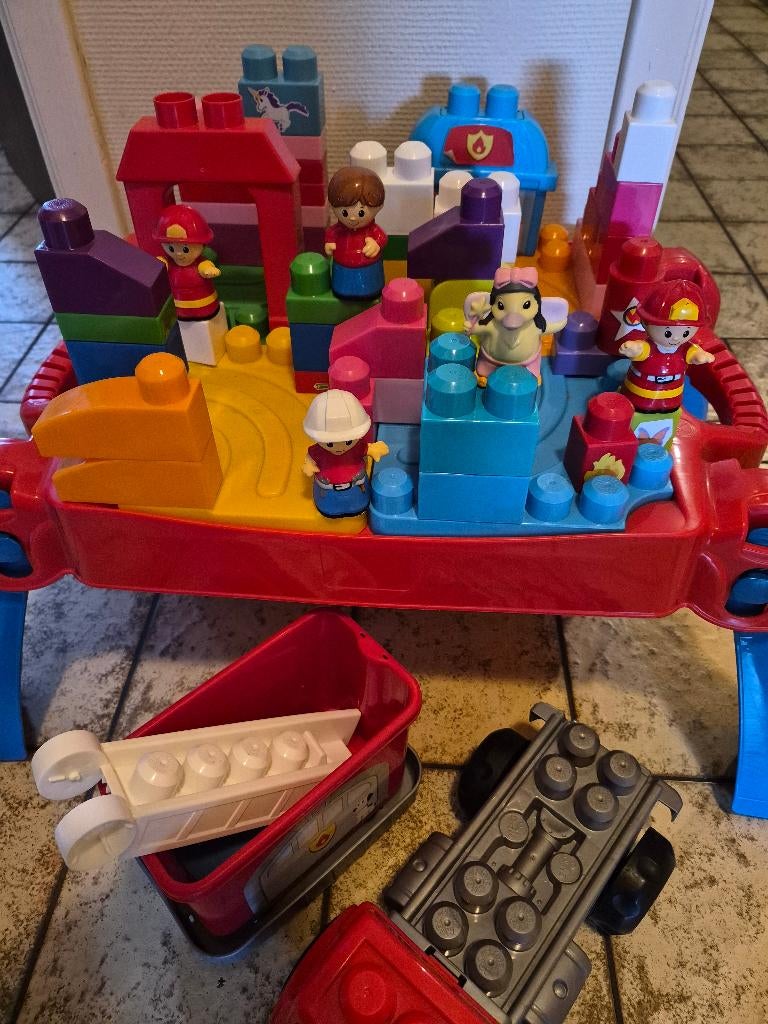 Legotafel, Ophalen