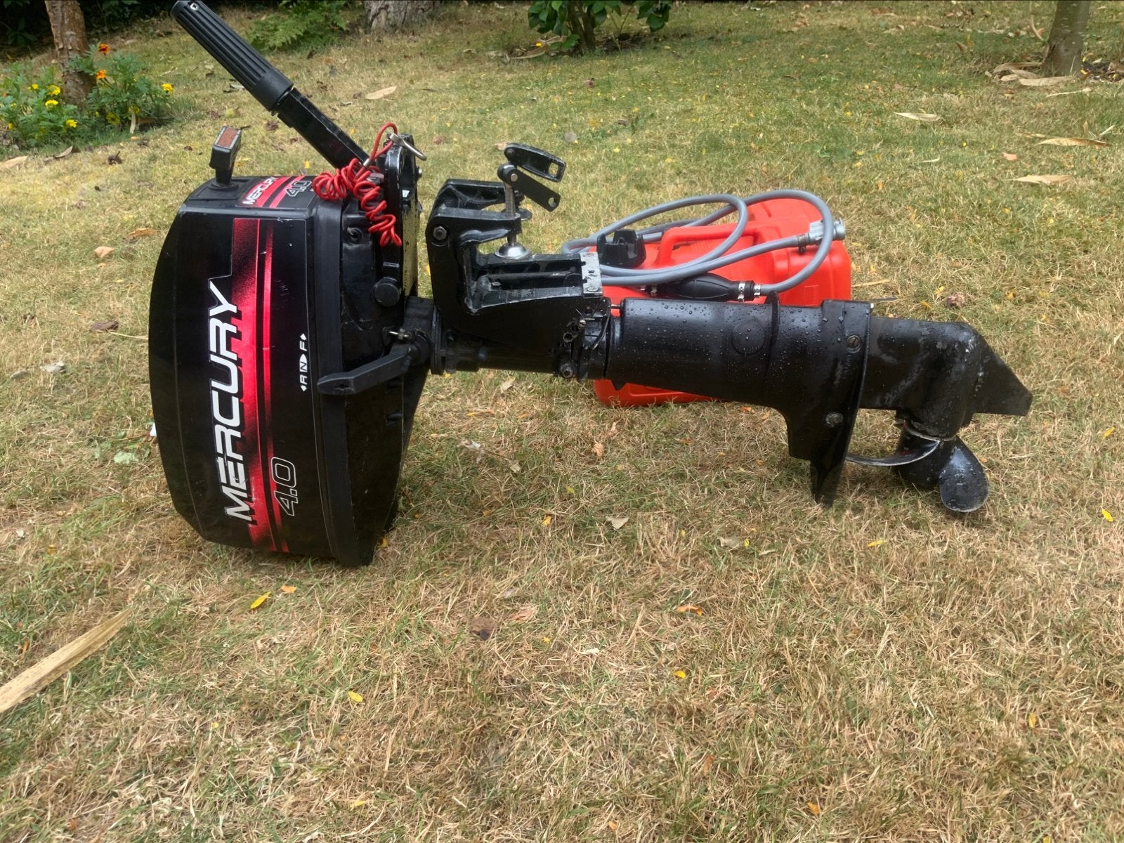 Mercury 4 pk 2 takt, Watersport en Boten, Ophalen, Gebruikt, Minder dan 5 pk, Buitenboordmotor
