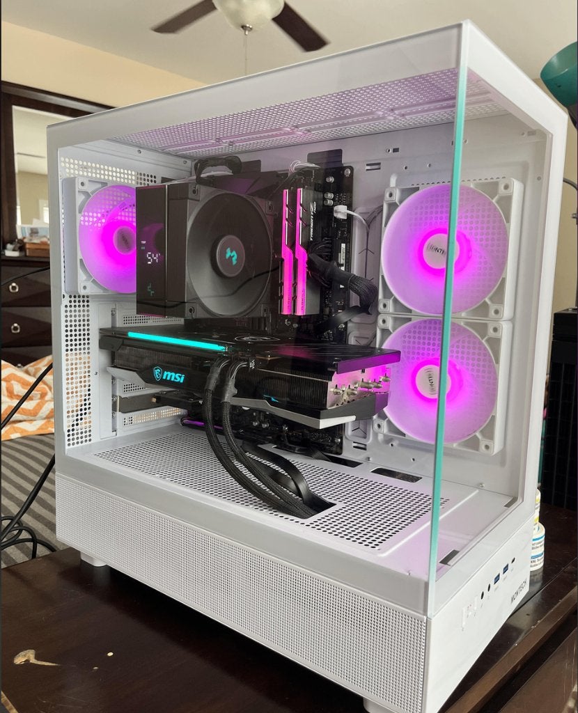 GAMING PC RYZEN 9600X 1TB SSD DDR5 RX580 8GB, Enlèvement, Gaming, SSD