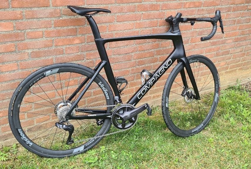 Racefiets Compagno met Shimano Ultegra DI2, Vélos & Vélomoteurs, Vélos | Hommes | Vélos de sport & Vélo de randonnée, Autres marques
