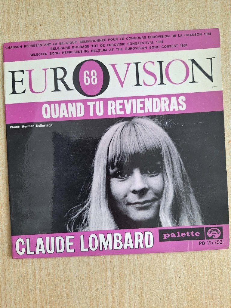 claude lombard - quand tu reviendras pressage original  1968, CD & DVD, Vinyles | Jazz & Blues, Pressage original, Autres formats
