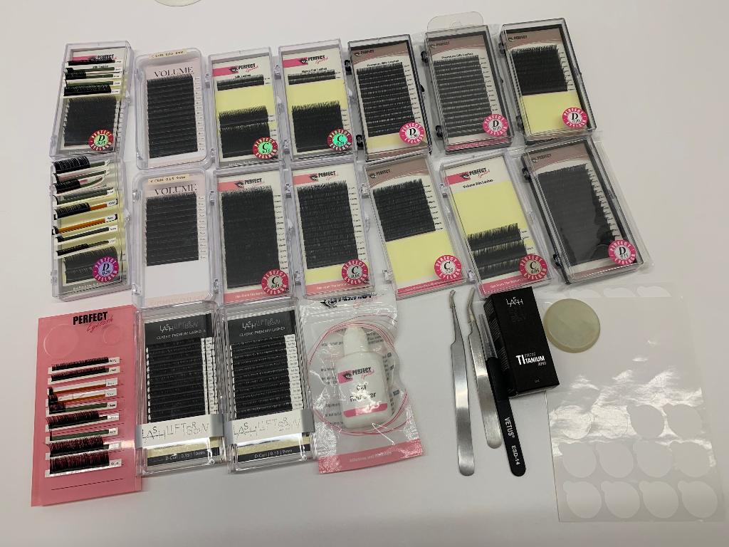 Wimperextensions, Ophalen, Ogen, Zwart, Zo goed als nieuw
