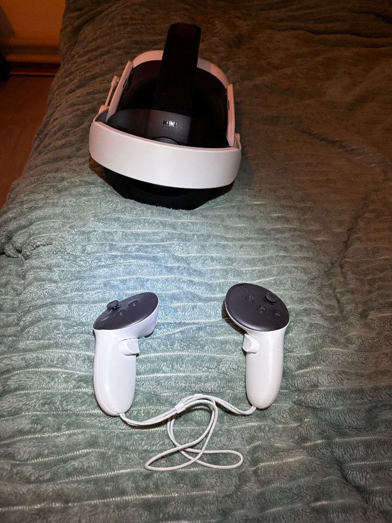 Meta Quest 3 512GB + Kiwi Headstrap, Ophalen of Verzenden, Zo goed als nieuw, VR-bril, Overige platformen