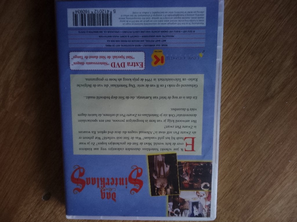 Dvd dag Sinterklaas klassieker met Bart Peeters, Ophalen, Sinterklaas