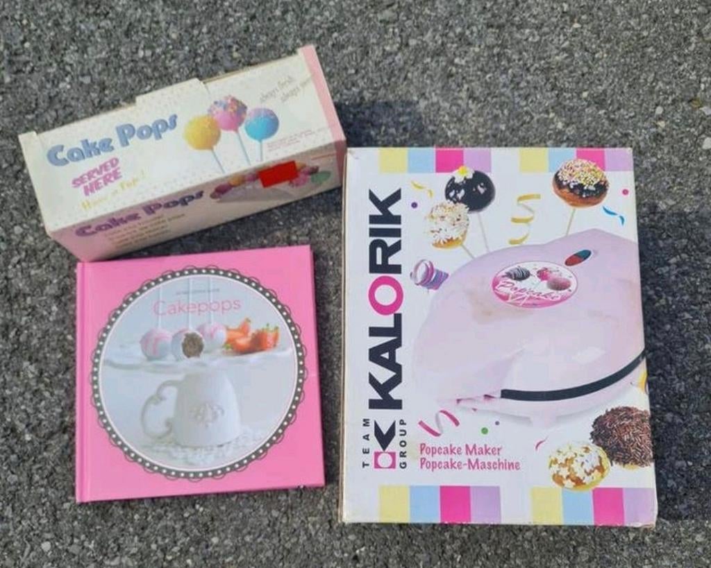 Pakket : Cake pop maker met extra attributen, Hobby en Vrije tijd, Taarten en Cupcakes maken, Ophalen of Verzenden