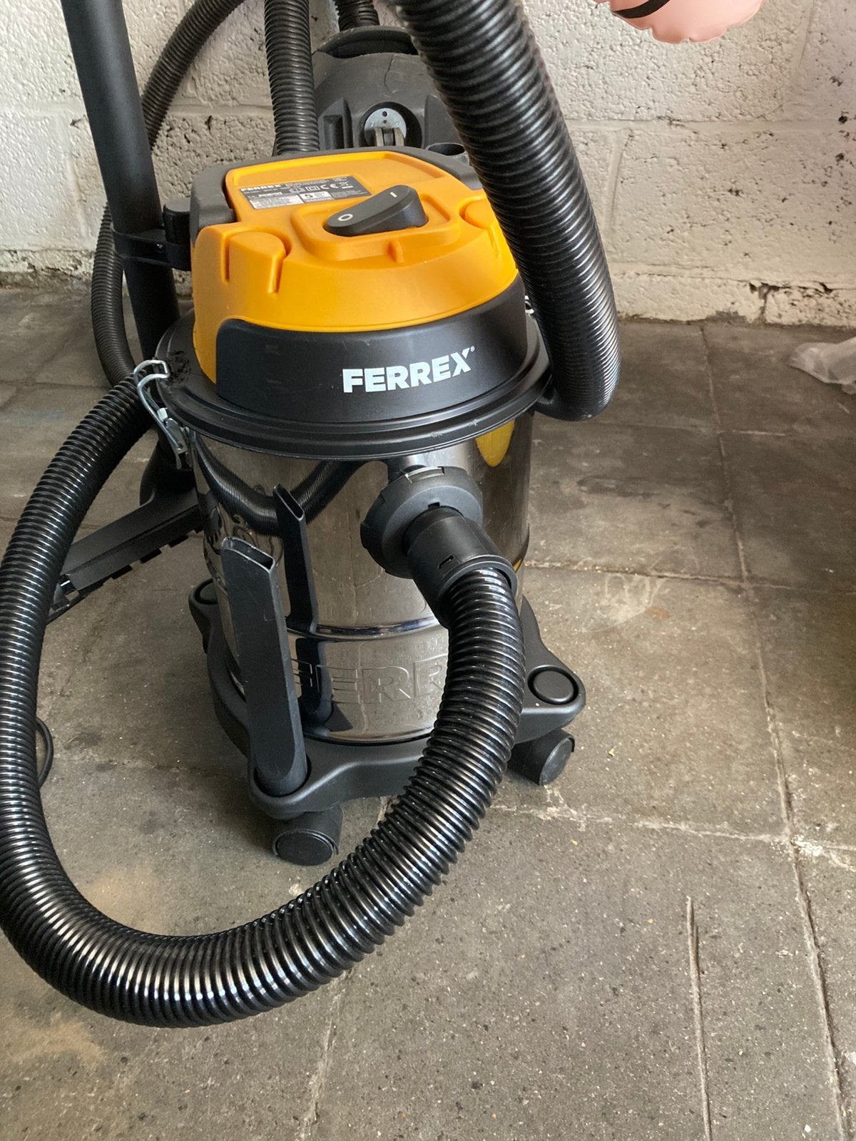 Ferrex stofzuiger Droog/Nat zeer krachtig, Elektronische apparatuur, Stofzuigers, Zo goed als nieuw, Overige typen, Overige merken