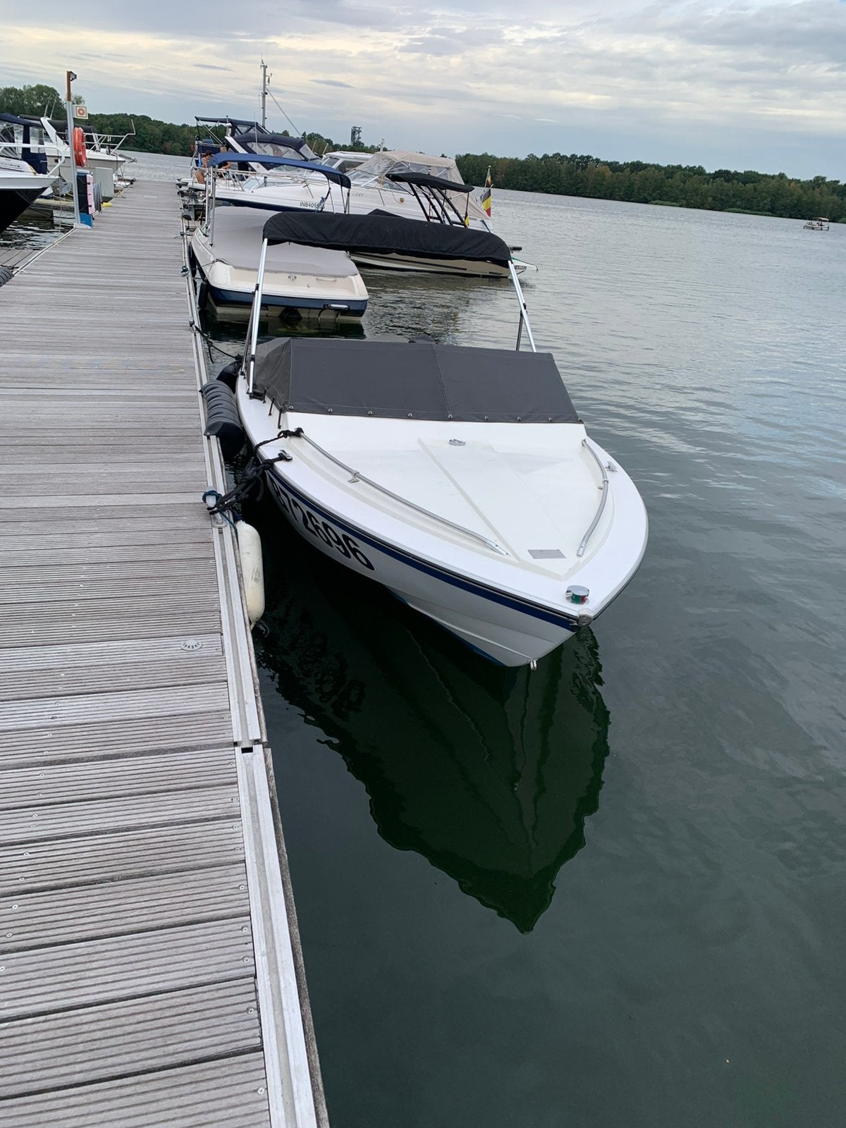 Hammond   , mercruiser 4.3 v6  150kw (200 pk) + trailer, Enlèvement, Utilisé