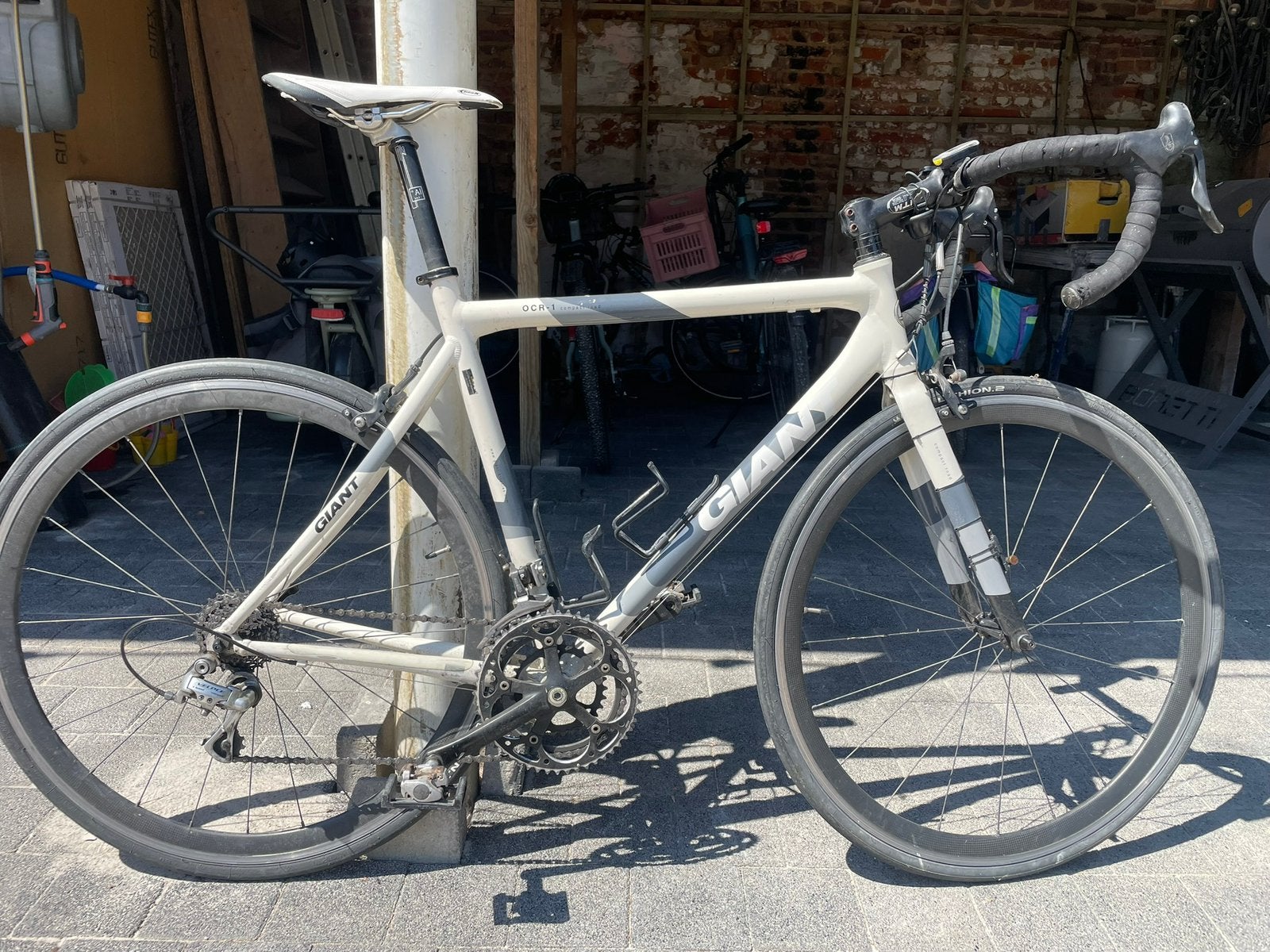 Giant koersfiets maat 55, Fietsen en Brommers, Ophalen, Zo goed als nieuw, Carbon, Giant