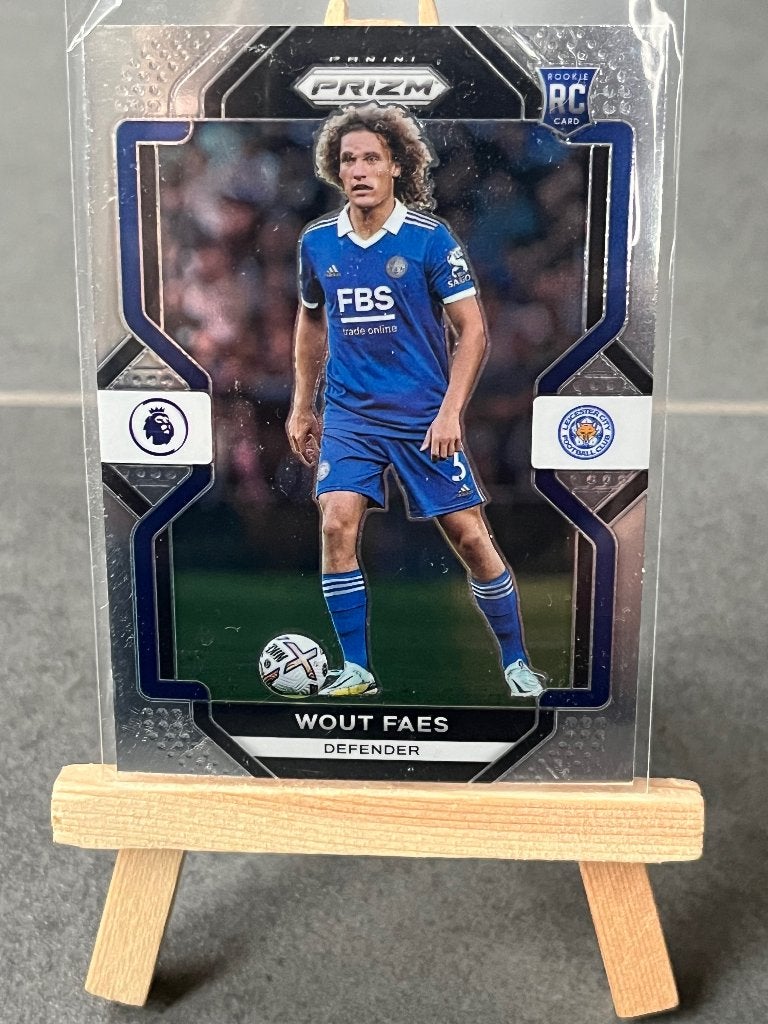 Wout Faes - Panini Voetbalkaart, Verzamelen, Ophalen of Verzenden, Zo goed als nieuw, Spelerskaart