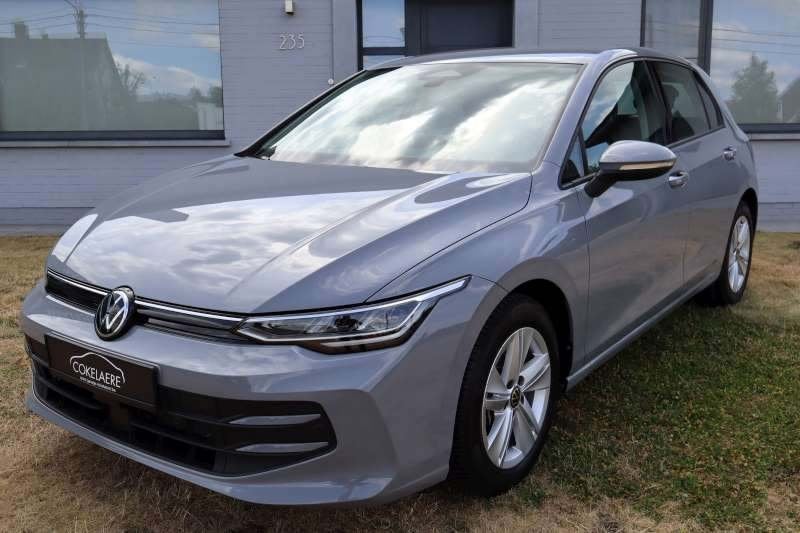 VW Golf 1.5TSi LED/CarPlay/Camera/DAB/LaneAssist/AutAirco, Argent ou Gris, Achat, Euro 6, Entreprise