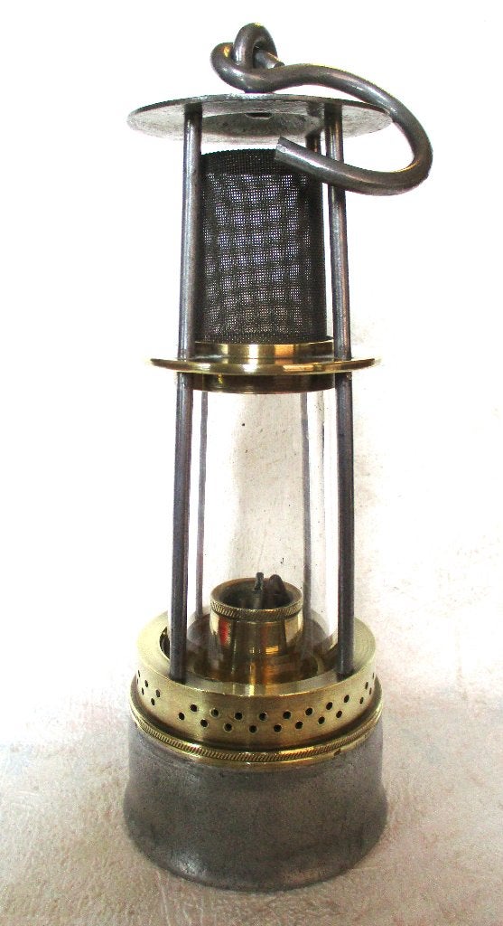 Lampe de mineur Bainbridge H. Joris  Loncin Ans charbonnage, Envoi