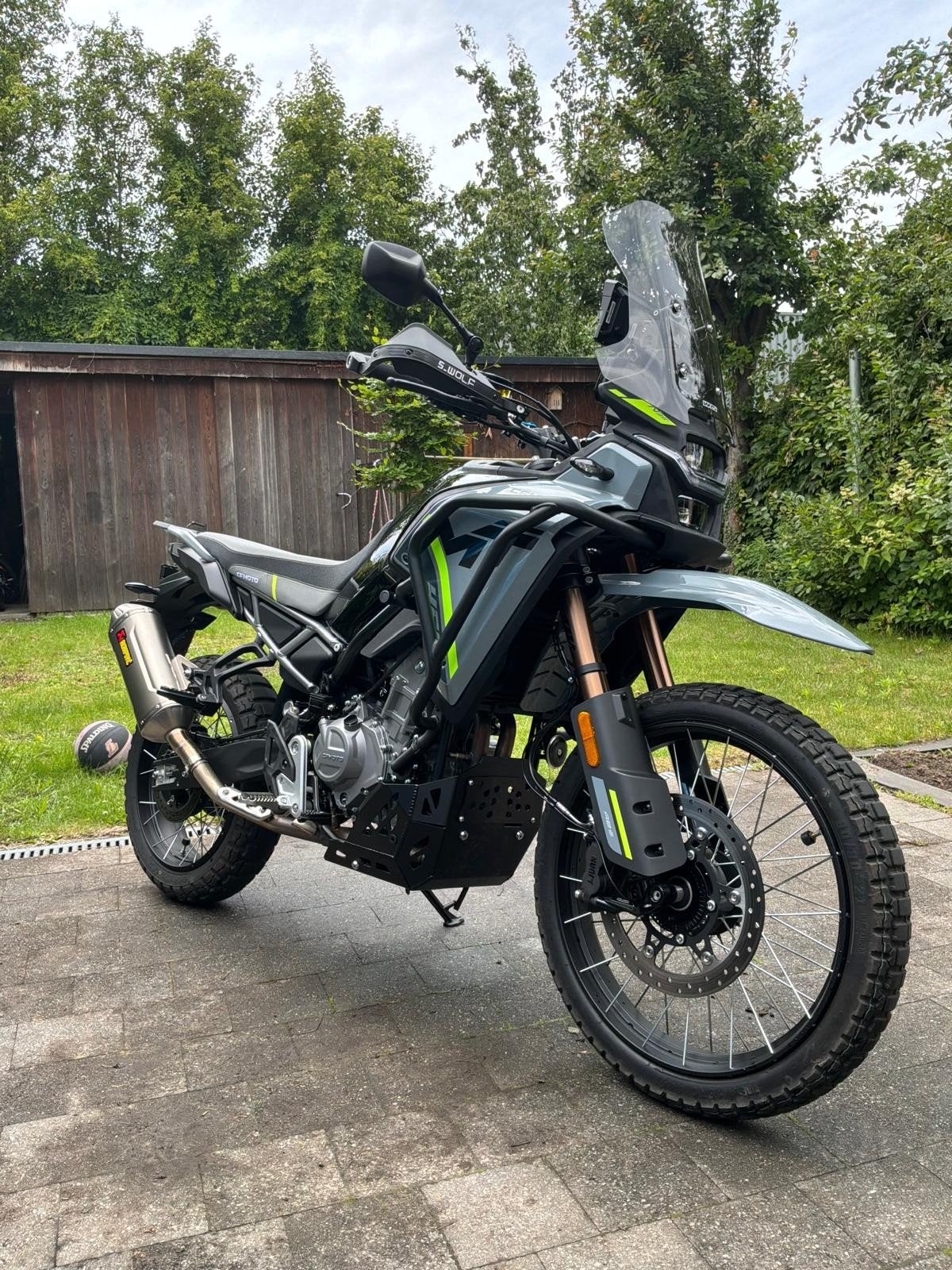 cfmoto 450MT akrapovic Carpuride W702 Pro, Motos, Motoren | CFMOTO, Occasion, 449 cm³, 2 cylindres, Autre