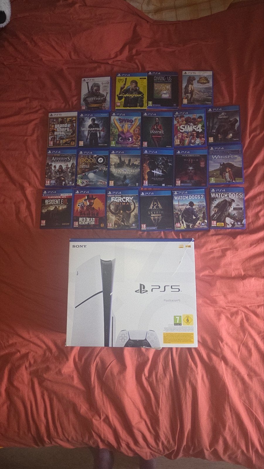 Ps5 slim  1 mannette, Games en Spelcomputers, Spelcomputers | Sony PlayStation 2, Ophalen, Slim