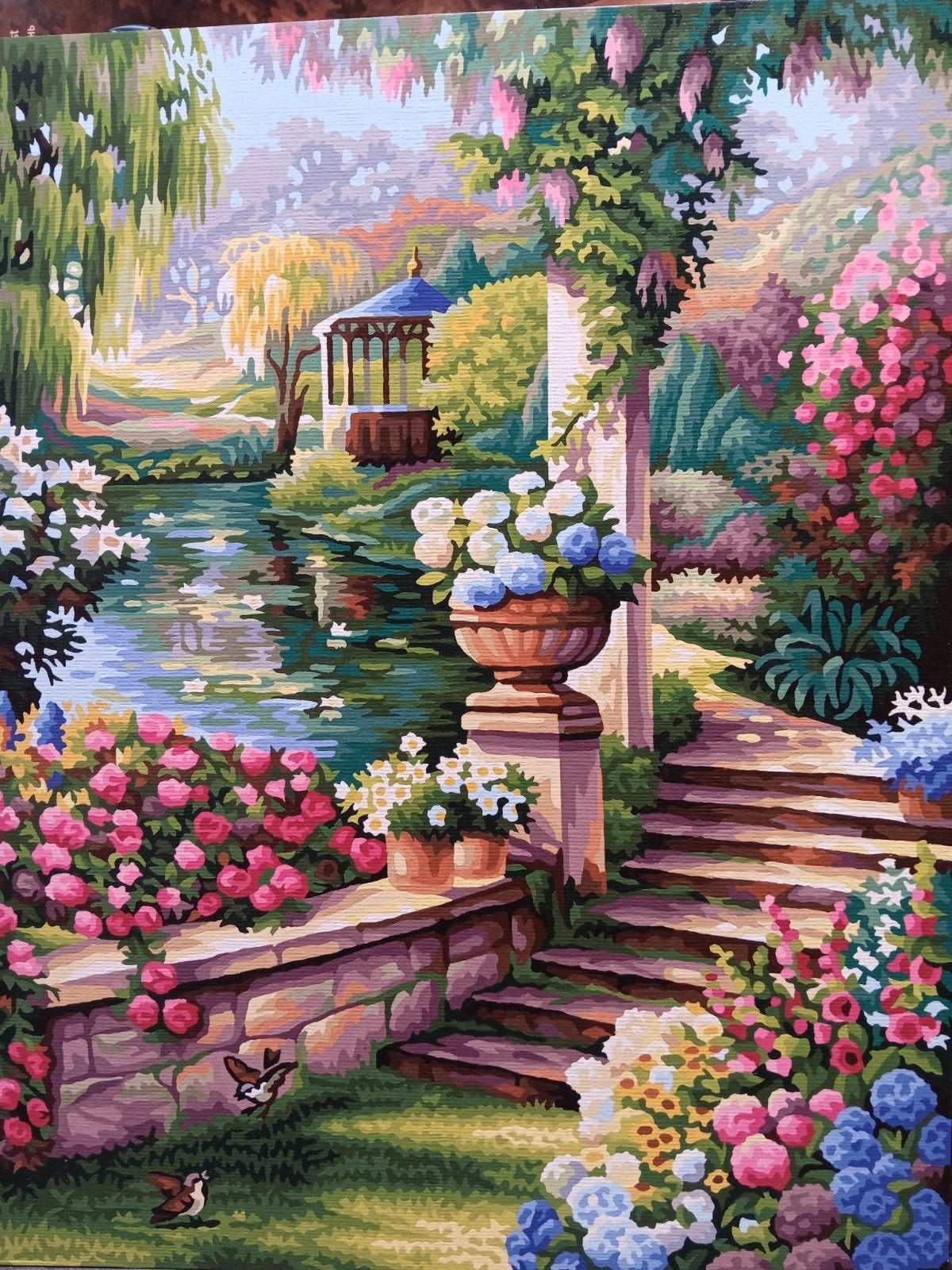 schilderij op nummer,tuinparadijs, Enlèvement, Neuf, Autres types