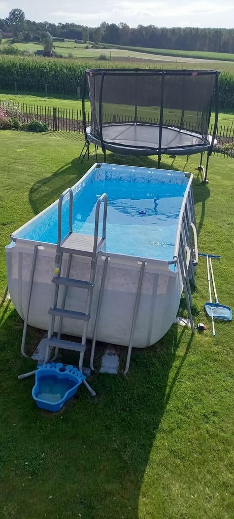 Zwembad 4m x 2m x1m, Tuin en Terras, Ophalen