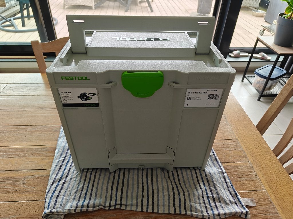 Festool ES-ETS 125 REQ-Plus Kantenschuurmachine, Ophalen, Nieuw
