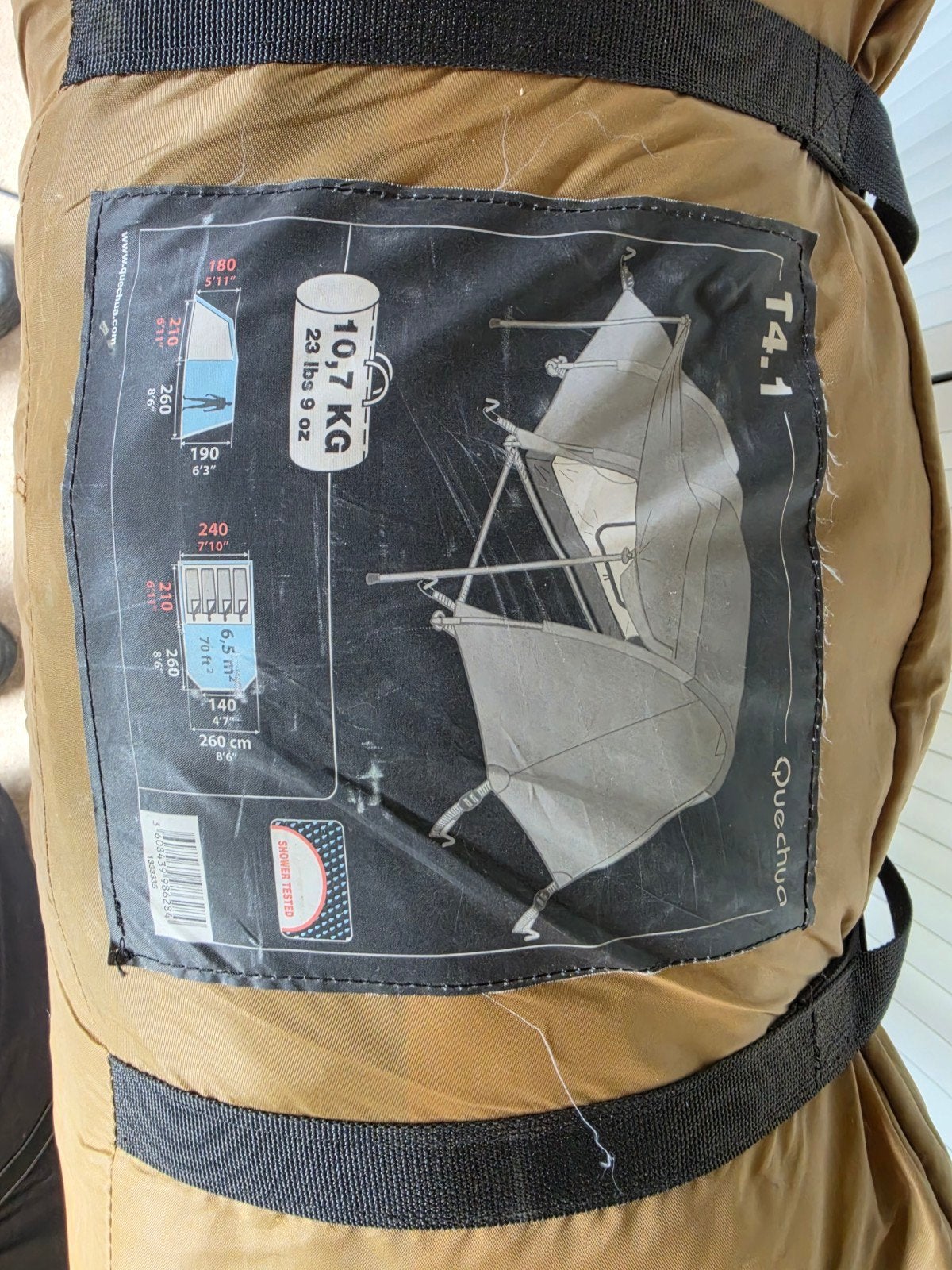 Quechua T4.1, Ophalen