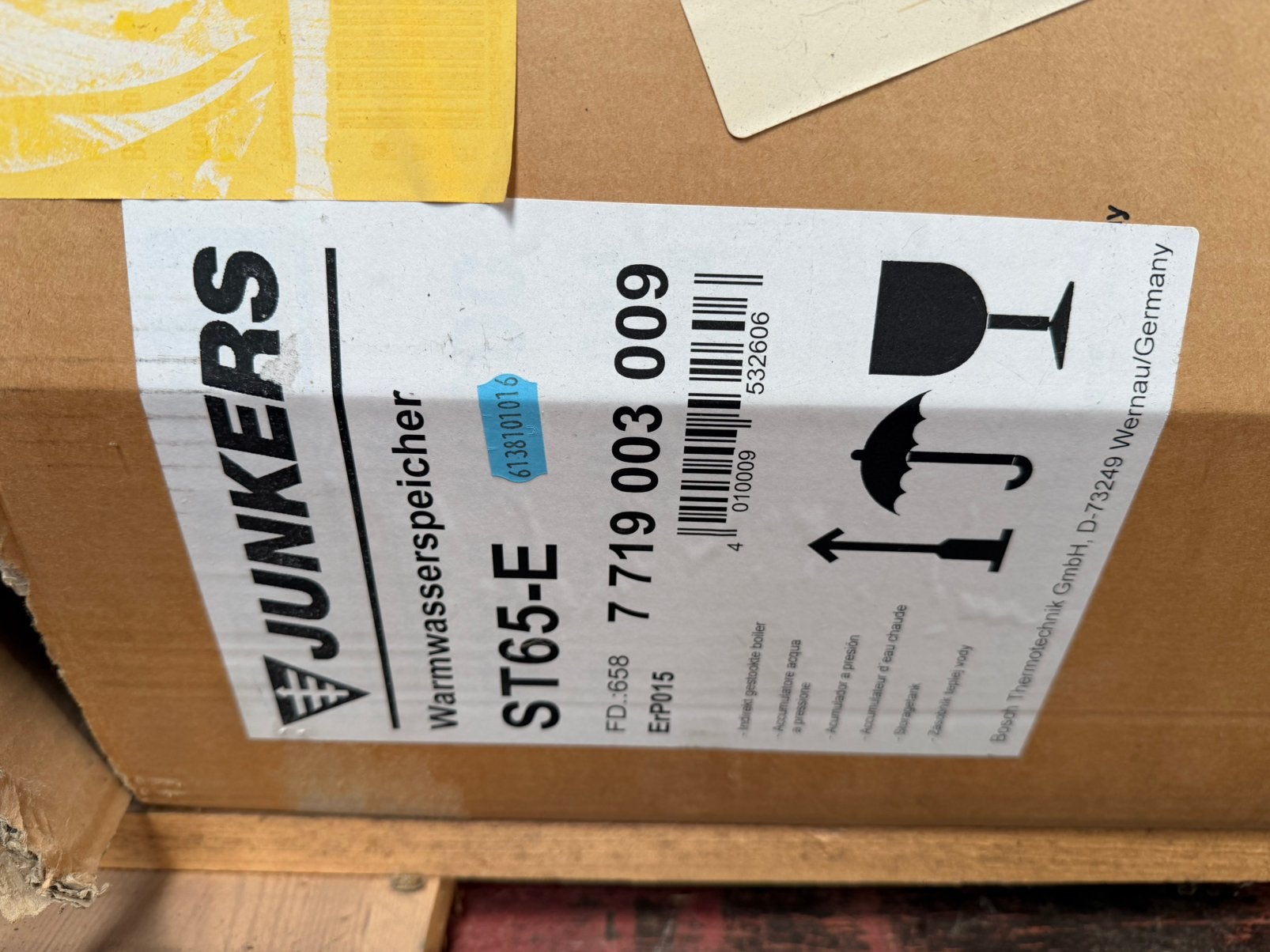 Cv boiler, Doe-het-zelf en Bouw, Ophalen, 20 tot 100 liter, Nieuw, Boiler
