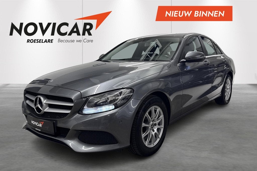 Mercedes-Benz C-klasse C 180 Auto, Automaat, 4 deurs, Zwart, 4 cilinders