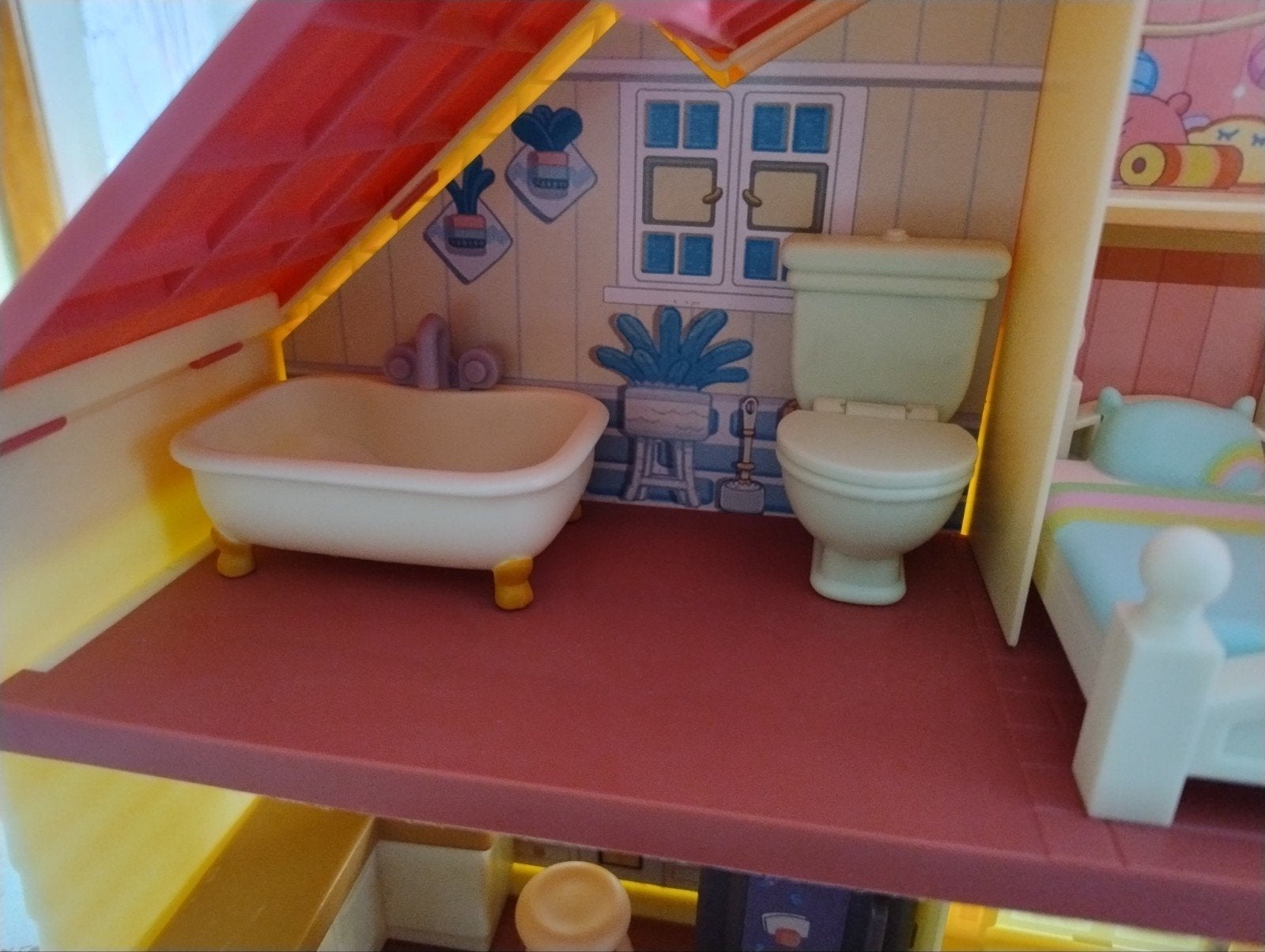 huis bluey, Ophalen
