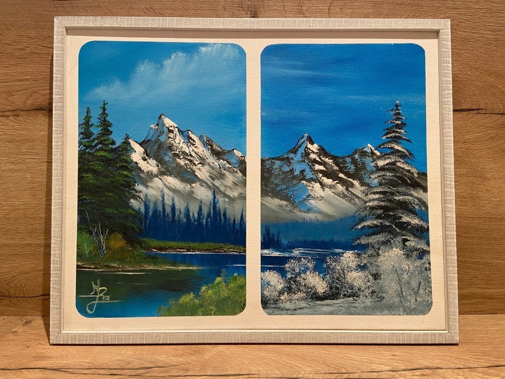 Paysage de montagne, Enlèvement, Paysage