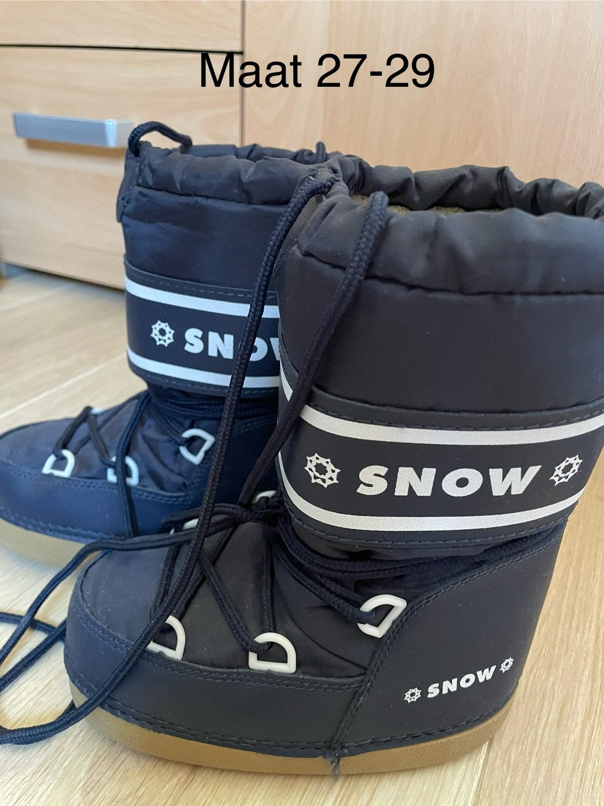 Snowboots kids maat 27-29, Ophalen, Zo goed als nieuw, Snowboots