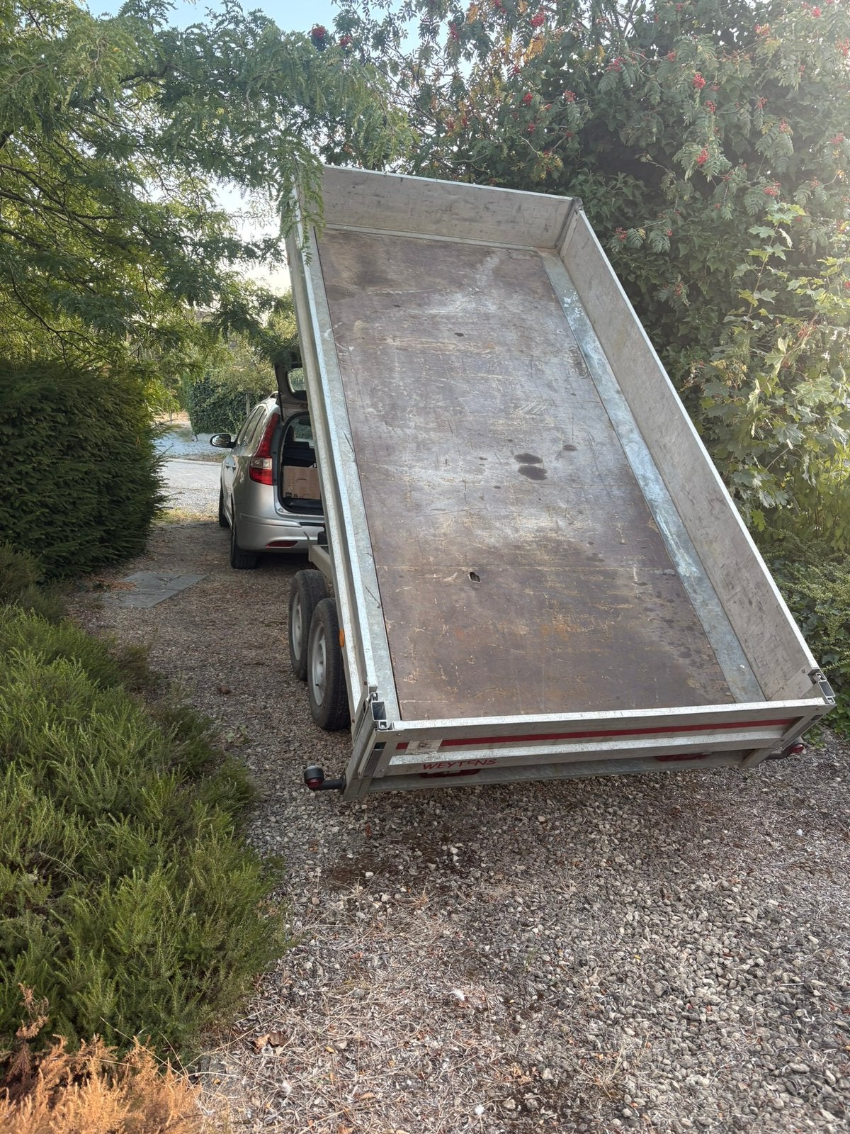 Ophaling & levering met kipper  Heusden-Zolder en omgeving, Auto diversen, Aanhangers en Bagagewagens, Ophalen, Zo goed als nieuw