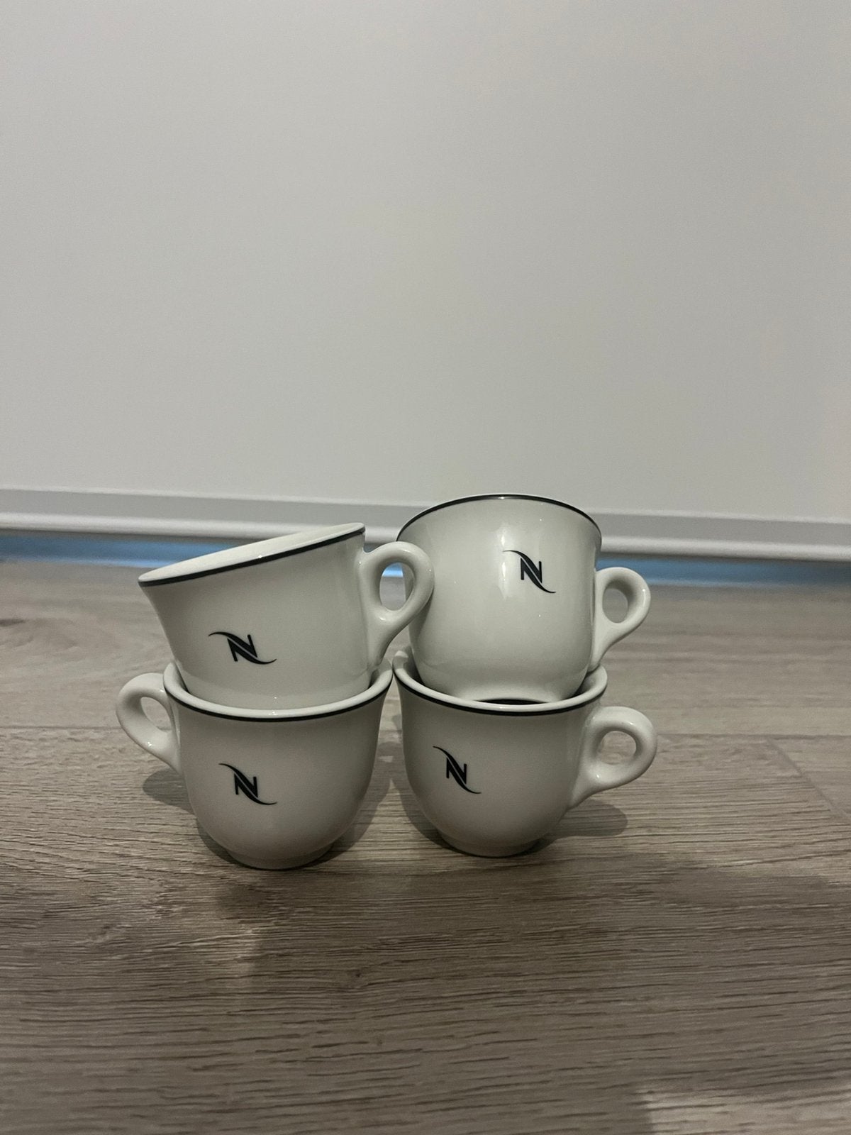 4 espresso tasjes Nespresso, Huis en Inrichting, Ophalen, Zo goed als nieuw