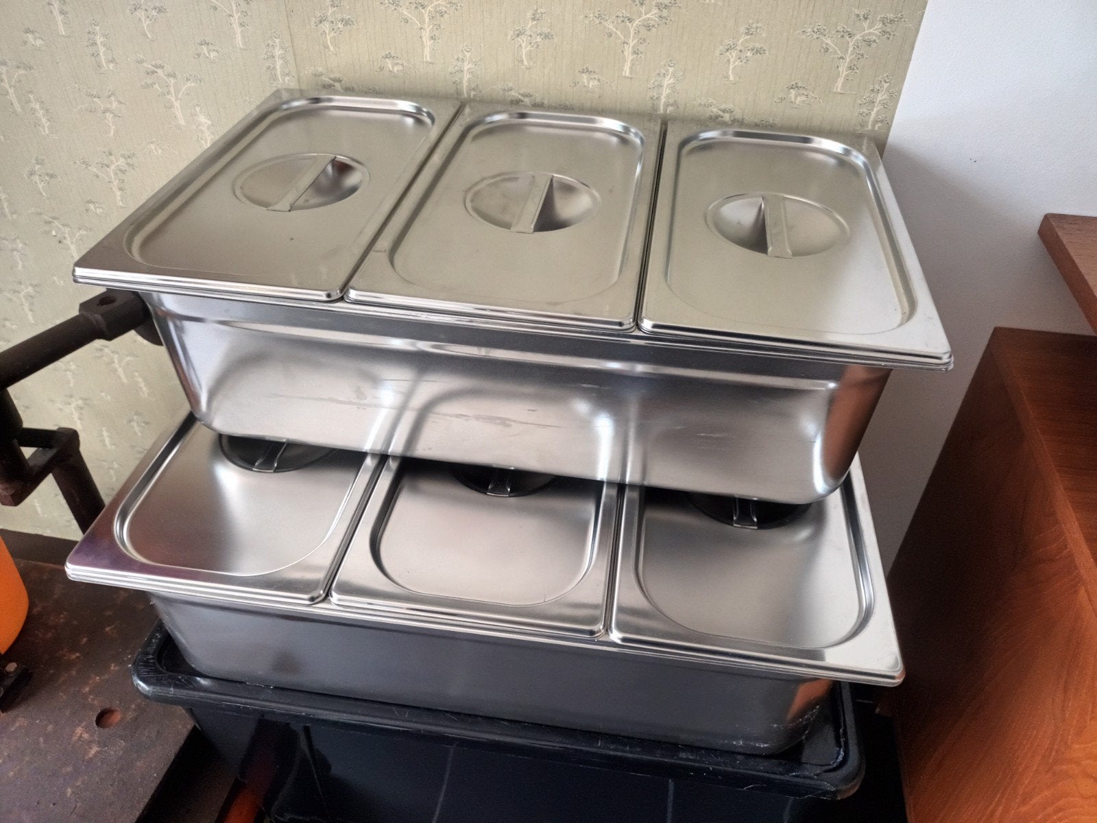 Ronda Bain Marie Inox Professioneel Keukenmateriaal, Ophalen, Zo goed als nieuw