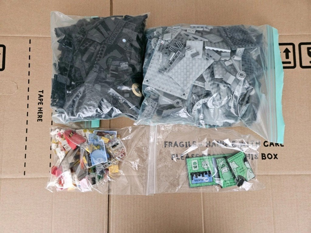 LEGO Batman 7783 La Batcave — Le pingouin et M. Freeze, Lego, Ensemble complet, Utilisé, Boîte incluse