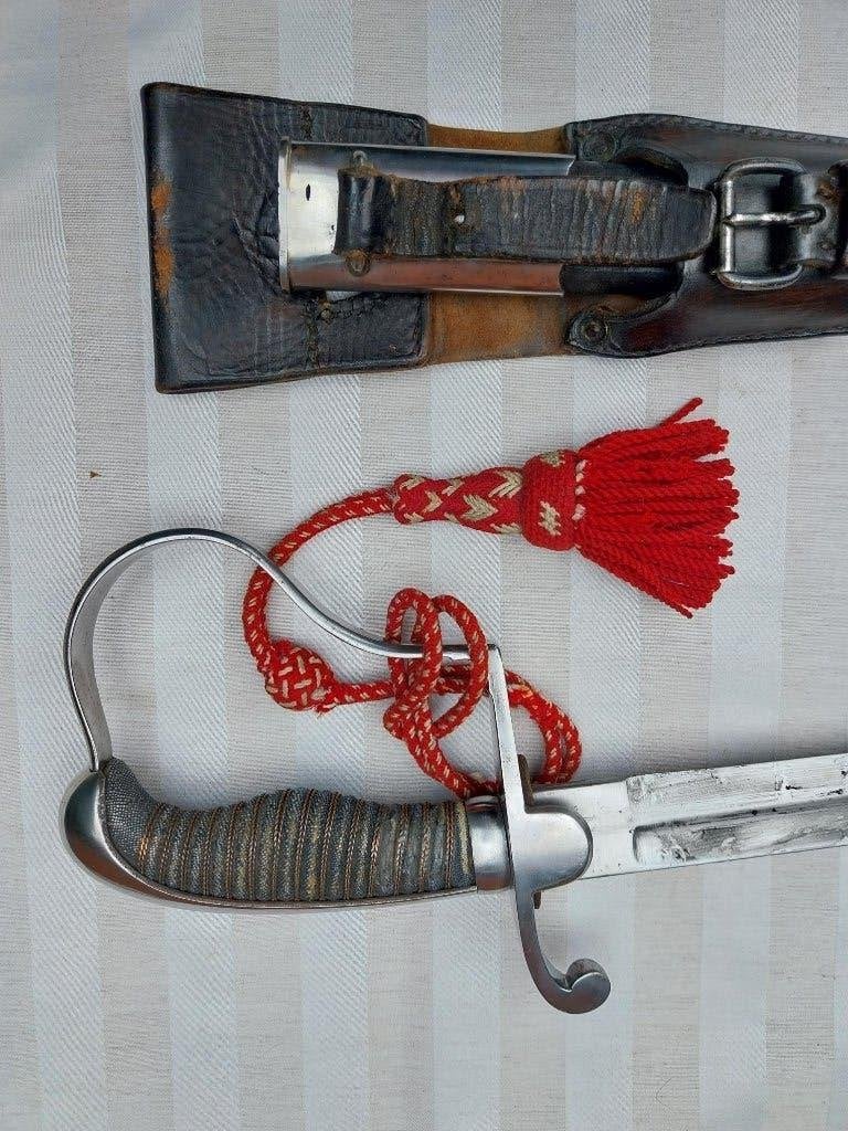 Rare sabre Suisse Modèle 1883 sous-officier COMPLET, Collections, Enlèvement ou Envoi, Armée de terre, Épée ou sabre