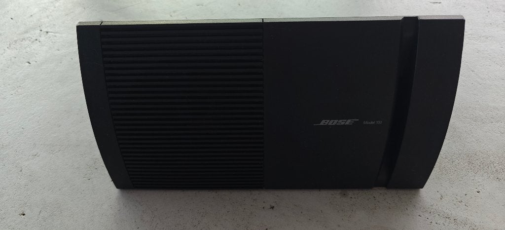 Bose Model 100 – zwarte vintage luidsprekerset, Audio, Tv en Foto, Luidsprekerboxen, Ophalen, Gebruikt, Bose, Minder dan 60 watt