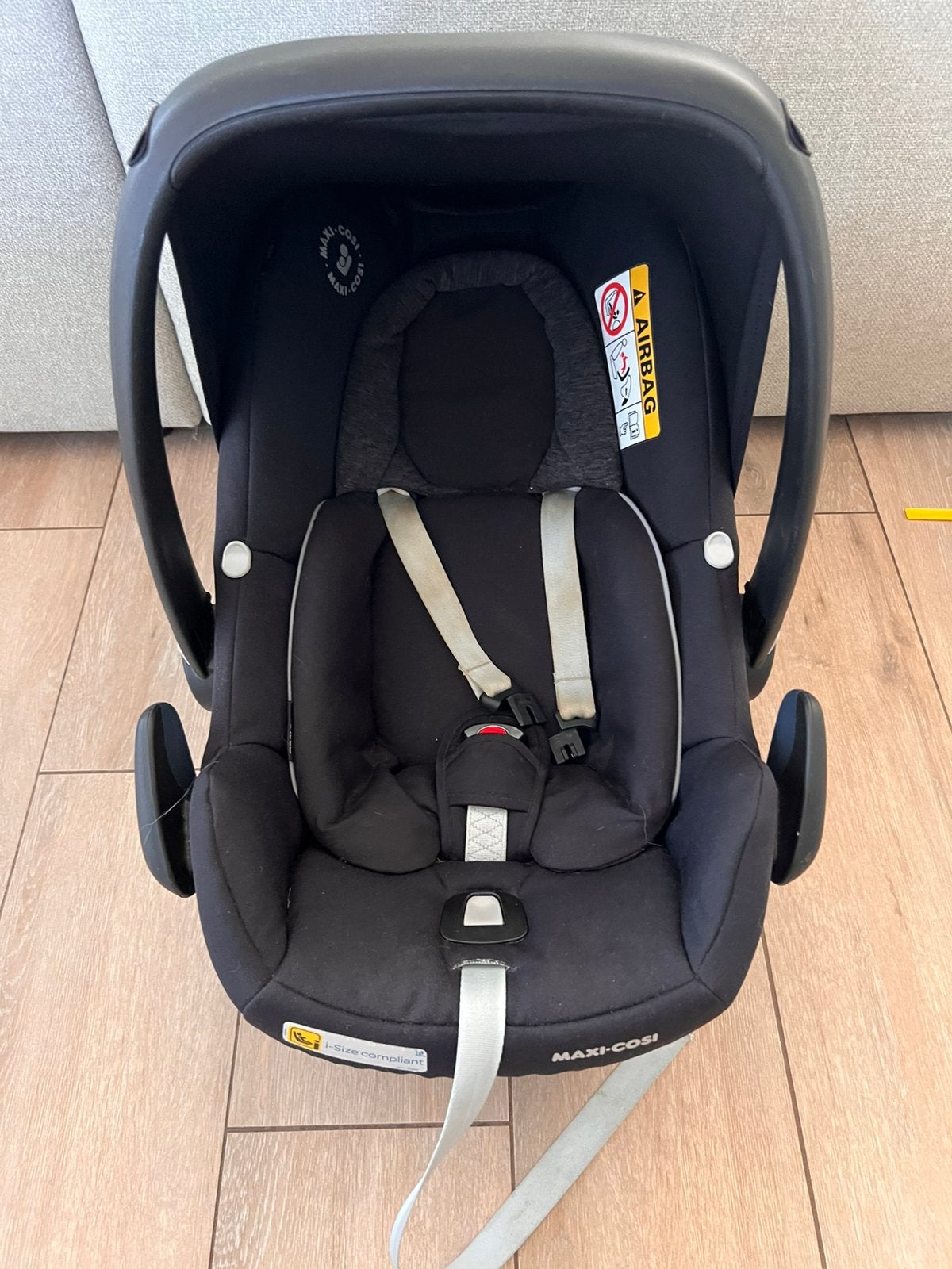 Maxi-Cosi i-Size autostoel met ISOFIX-basis – complete set, Ophalen, Zo goed als nieuw, Maxi-Cosi, Isofix