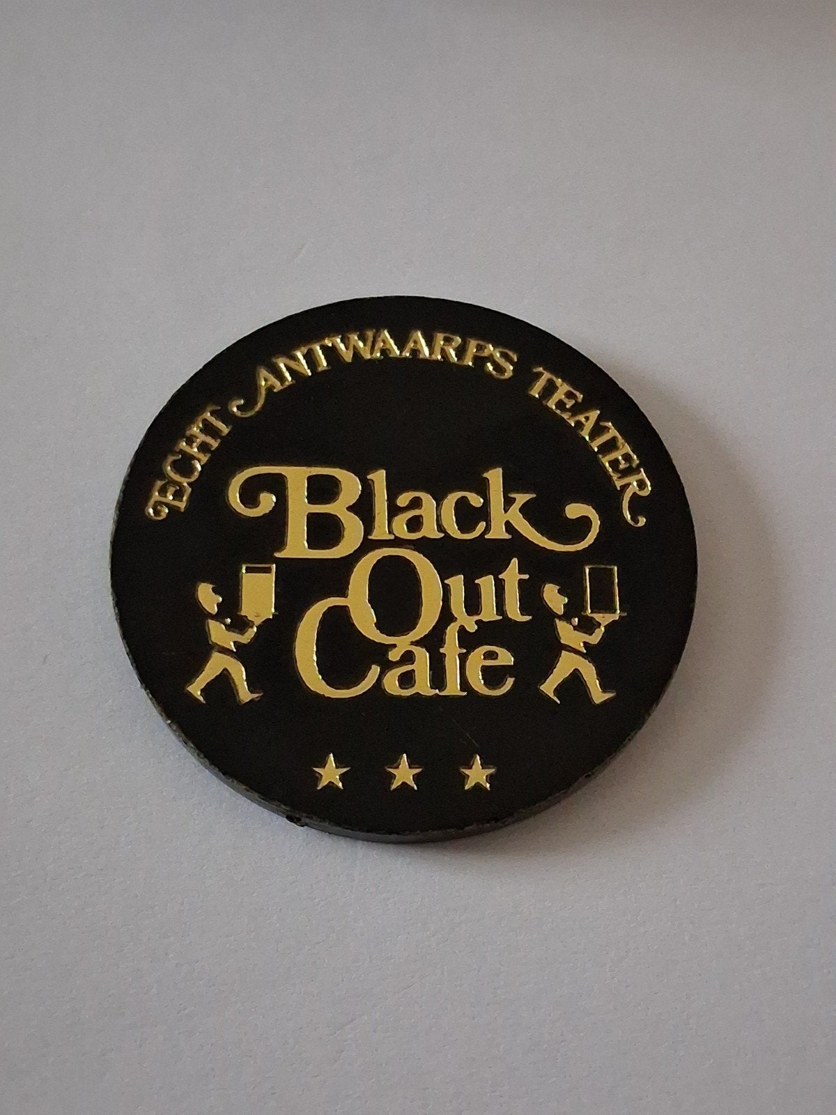 Consumptiejeton Black Out Café – Echt Antwaarps Teater, Timbres & Monnaies, Monnaies & Billets de banque | Accessoires, Enlèvement