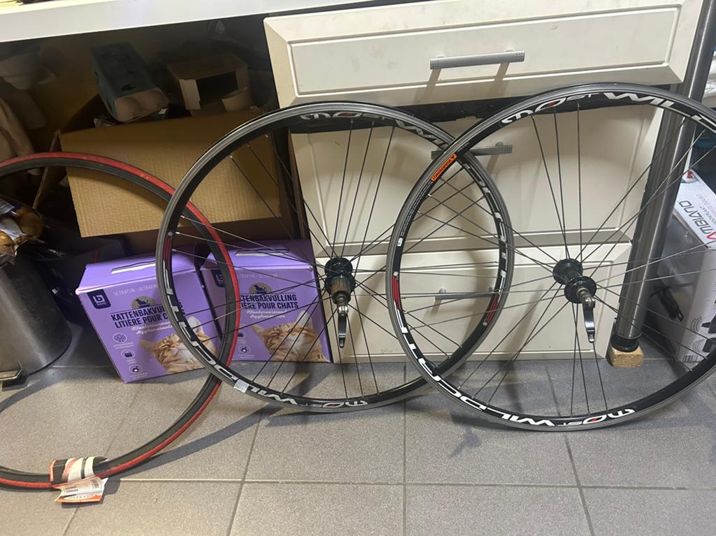 Koers fiets wielen 28inch nieuw, Fietsen en Brommers, Ophalen, Zo goed als nieuw, Aluminium, 28 inch